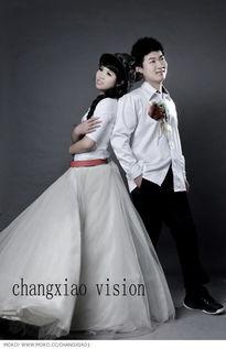 韩式婚纱照片,浪漫演绎东方韵味